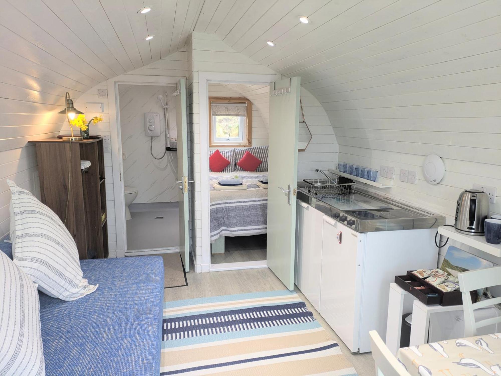 Glamping Pod For 2 Pod Beag Na Haun Eriskay Villa Buitenkant foto
