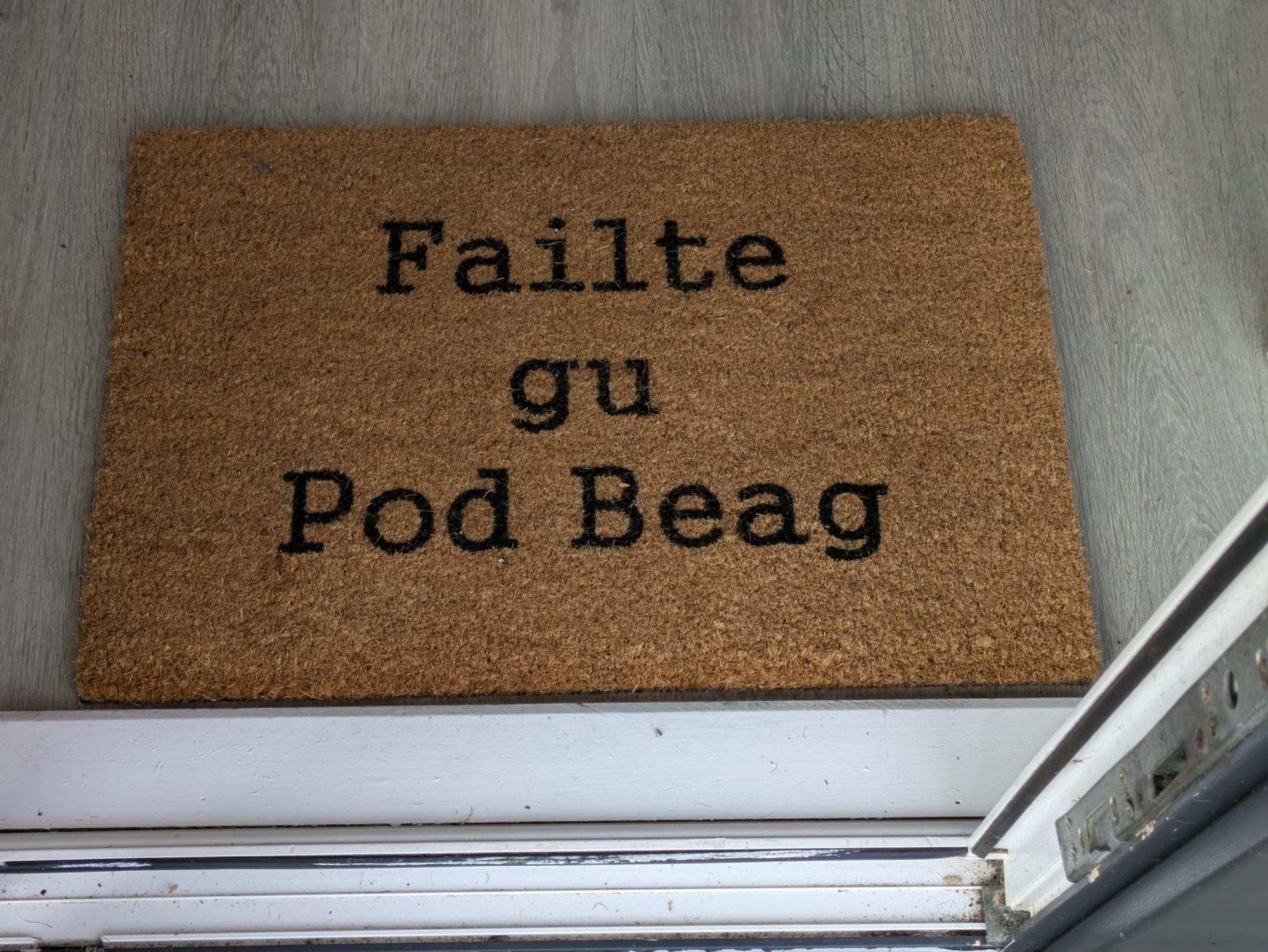 Glamping Pod For 2 Pod Beag Na Haun Eriskay Villa Buitenkant foto